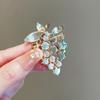 Elegant Purple Grape Brooch: High-End Women's Jacket Pin and Corsage Accessory