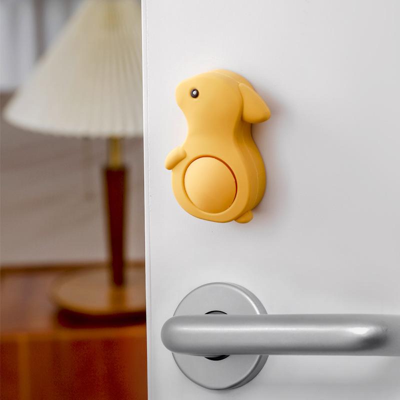 Cartoon Animal Door Stopper, No Need for Drilling, Anti-hand-squeezing Safety Door, Top Blocking Door, Cute Door Blocking and Anti-collision
