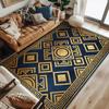 Luxury Moroccan Design Carpet Non Slip Area Rug for Dining Room Living Room Bedroom Floor Mat Home Decor Geometric Pattern Mat