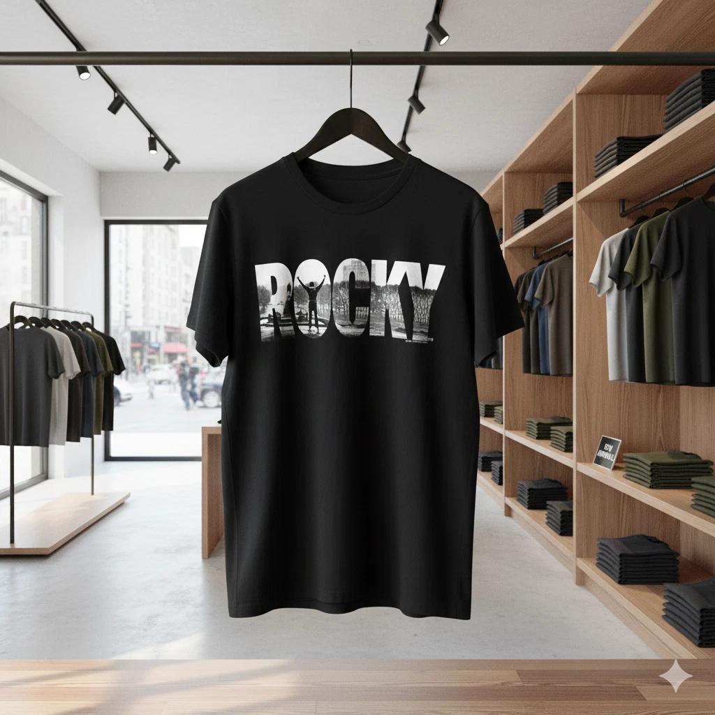 Unisex Adult Casual Graphic Motivational Boxing Champion Silhouette... XL