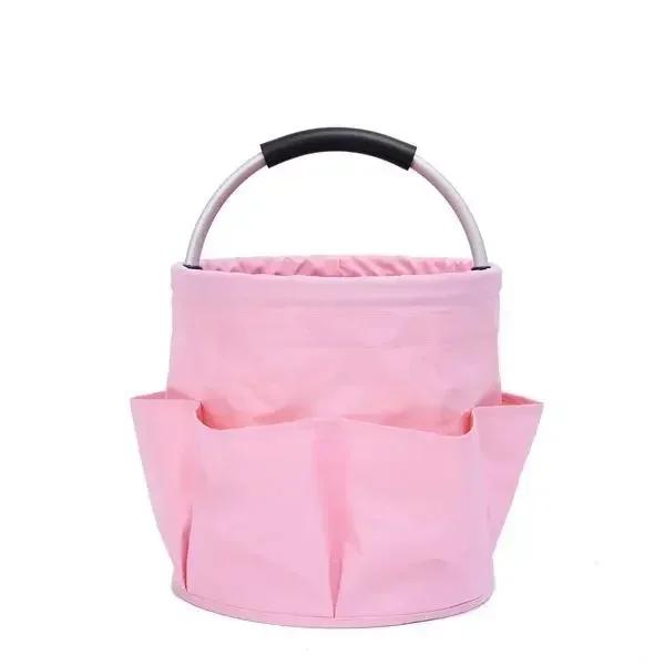 Garden Tool Basket Bucket Organizer Shopping Bag Pouch Gardening Storage Hand Tool Holder For Camp Planting Props Tools Basket