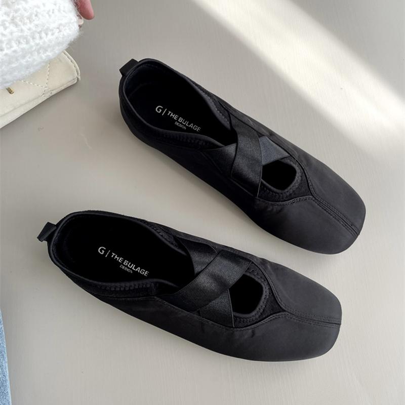 Fashion SUOJIALUN 2025 Spring New Brand Women Flat Shoes Fashion Round Toe Slip On Ladies Elegant Loafer Shoes Soft Flat Heel Boat Shoes