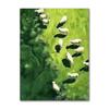 Modern Minimalist Pastoral Frameless Canvas Poster, Green Background with Sheep Herd, Wall Mural for Home Decor