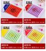 6/9Pcs Hair Perm Rods Cold Wave Perming Rods Heatless Non-Slip Hollow Design Hair Rollers Diy Curlers Barber Shop Hair Styling