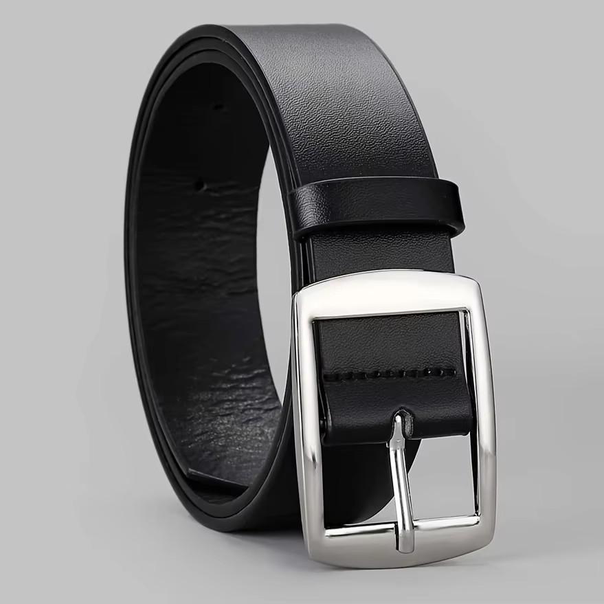 Fashion Luxury Belt for Men PU Leather Belt Metal Pin Buckle High Quality Brand Designer Waist Strap Belt For Jeans Women's Belt