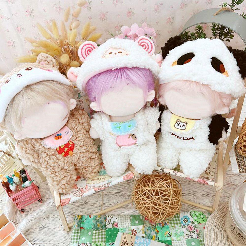 

Cartoon Dog Doll Accessories 20CM Clothing Suit Plush Clothes Mini Clothes Jumpsuit Doll Suit