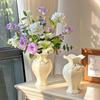 Ceramic Flower Vase Table Center Decoration Aesthetic Vase Hydroponic Plant Vases Desktop Ornament Home Decoration