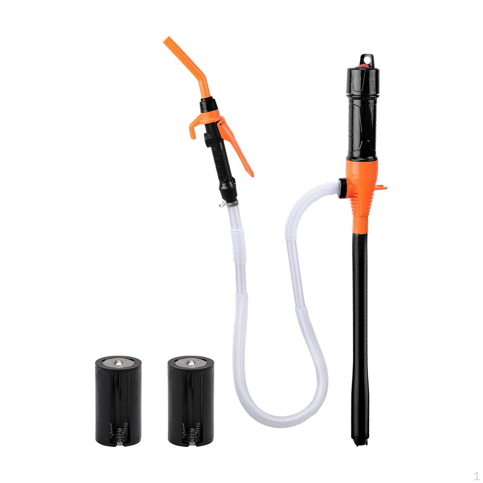 

Портативный насос для перекачки, экстрактор для замены масла, премиум, электрический сифон для топливного газа оранжевый