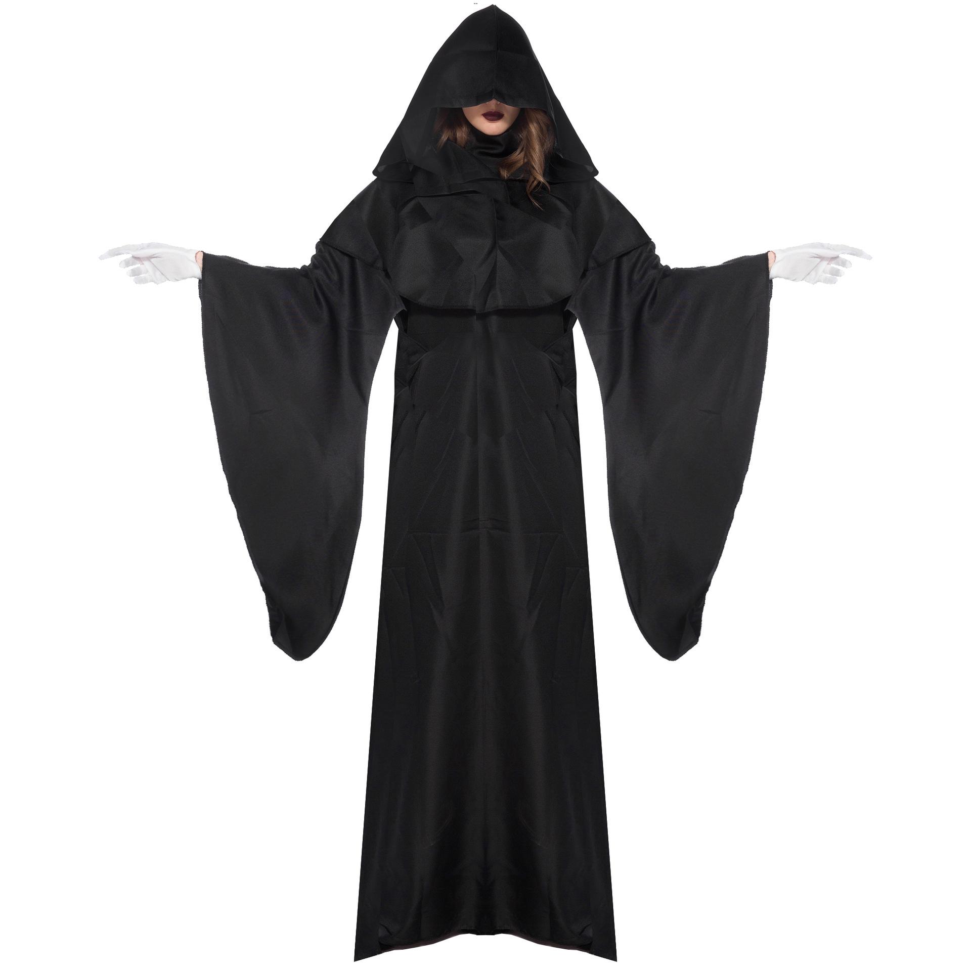 

S-XL Plus Костюм ведьмы-жнеца cos Праздничный костюм волшебника, Маскарадный костюм на Хэллоуин S