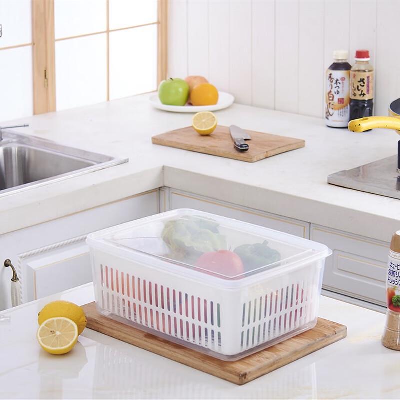 ZISIZ Rectangular Plastic Food Storage Container