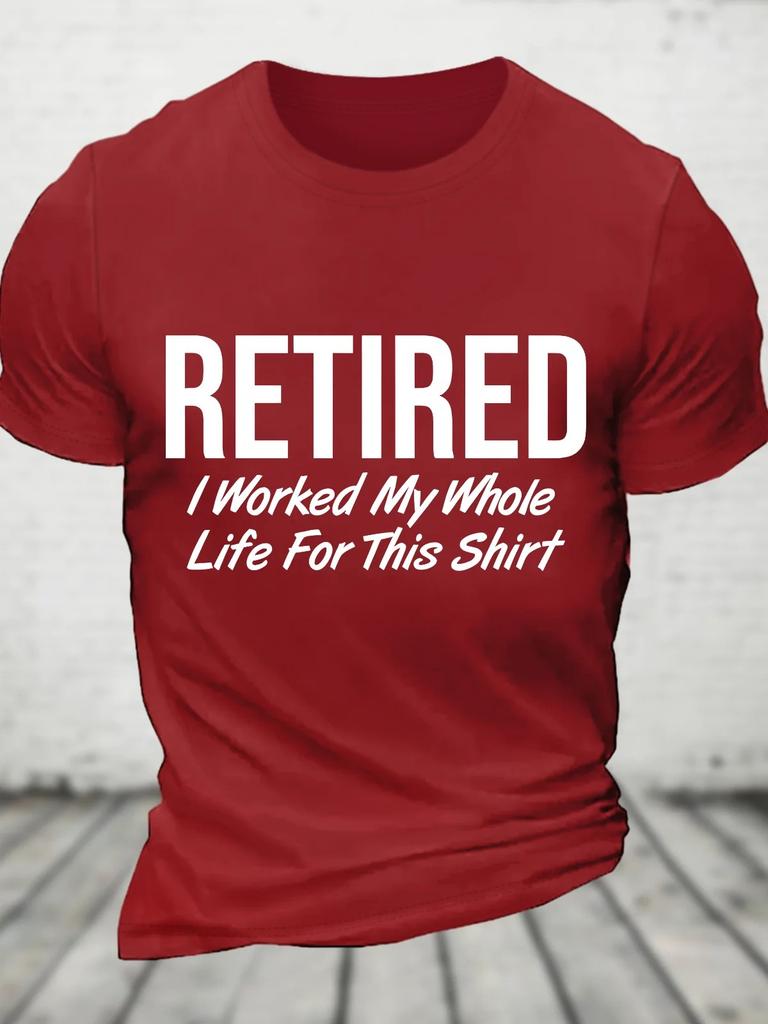 Retired Cotton Tshirt