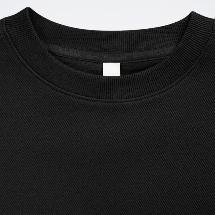 Reebok Classic Sports Casual Simple Comfortable Loose Short Sleeve T-Shirt Unisex Tops Black 23RCS421U001