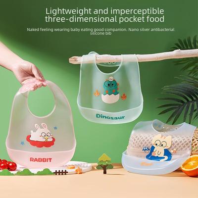 2023 Wasserdichte Silikon-Baby-Lätzchen: Superweiches, Sabberfestes, Schmutzabweisendes Artefakt.