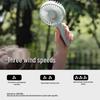 AISOLOVE N9P Portable Handheld USB Rechargeable Fan with Base