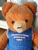 [USED] Antique Vintage Teddy Bear Plush Toy