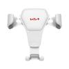 Gravity Car Badge Phone Holder Bracket Air Clip Mount Stand Auto Accessories For KIA Rio Ceed Sportage Cerato Soul Sorento Flip R K2 K3 K5 k6 K7 K8