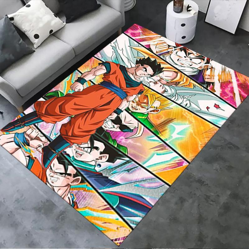 2025 New DRAGON BALL Carpet Rug for Living Room Bedroom Home Sofa Decoration,Kids play Non-slip Floor Mat31