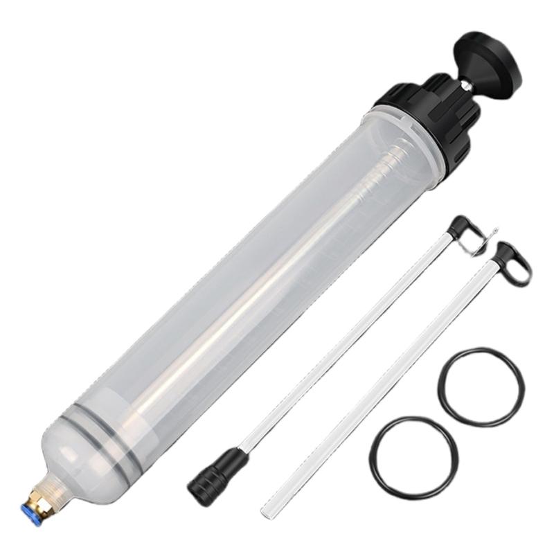 Handheld Oil Suction Device Quick Engine Fluid Extraction Lightweight Plastic Design Universal Vehicle Compatibility