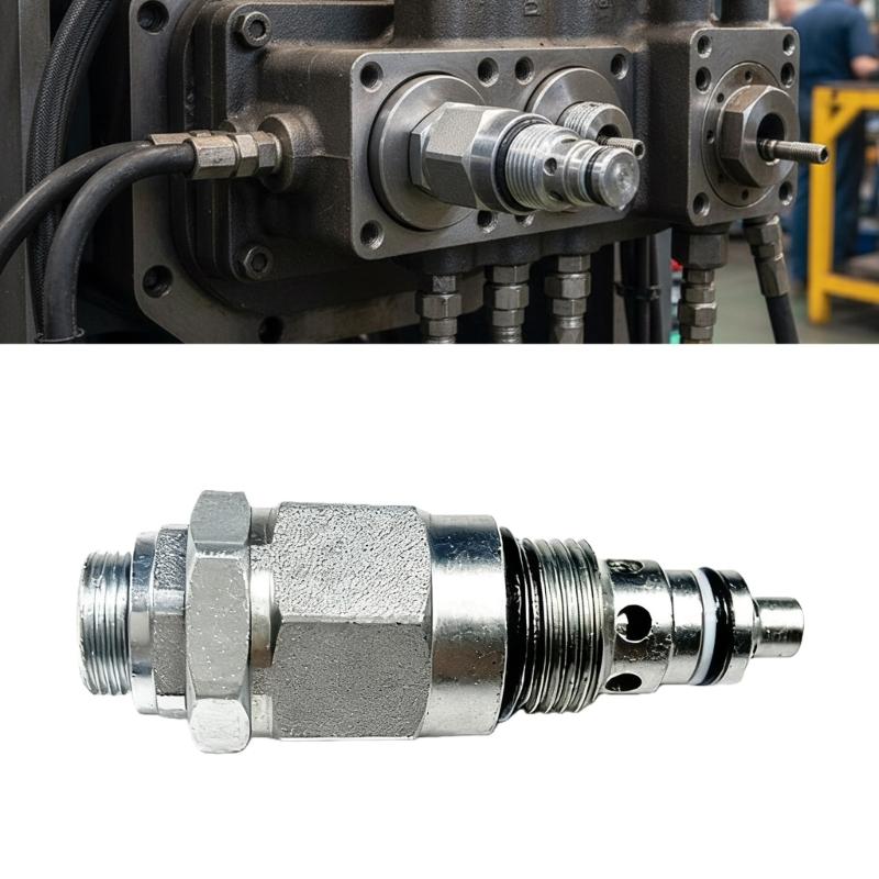 Thread Insert Direct Acting Relief Valves YF06-08 Hydraulic Threaded Cartridge Valves for Stable Pressure Regulation