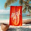 Proof Beach Towel with Aperol Spritz Pattern - Soft,absorbent,quick-drying,machine Washable - Perfect for Swimming,camping,bathing
