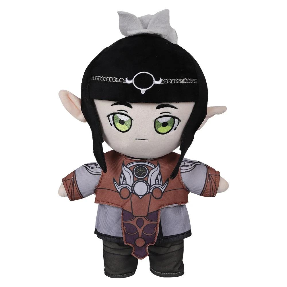 Astarion Bear Lllithid Mind Flayer Gale Cosplay Soft Stuffed Dolls Baldur Cos Gate Plush Toys Halloween Xmas Fantasy Mascot Gift
