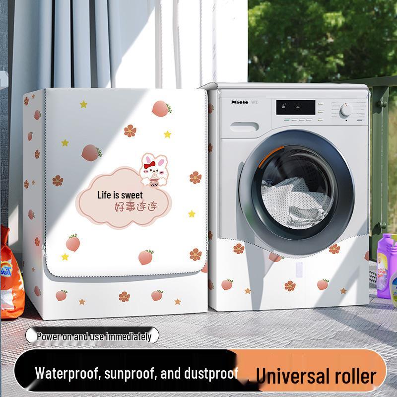 Waterproof Sunproof Cover for 10kg Fully Automatic Washing Machines