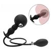 Adult Product Silicone Inflatable Huge Big Anal Plug Dildo Pump Anal Dilator Expandable No Vibrator Butt Plug Anal Balls Sex Toy
