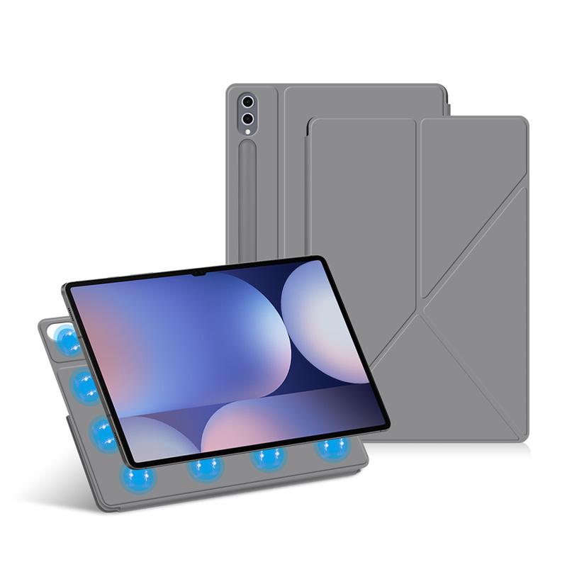 For Samsung Galaxy Tab S11 S10 Lite S9 S8 S7 FE Plus 12.4 11 Magnetic Case for Tab S10 S9 S8 Ultra 14.6 inch Pencil Holder Cover