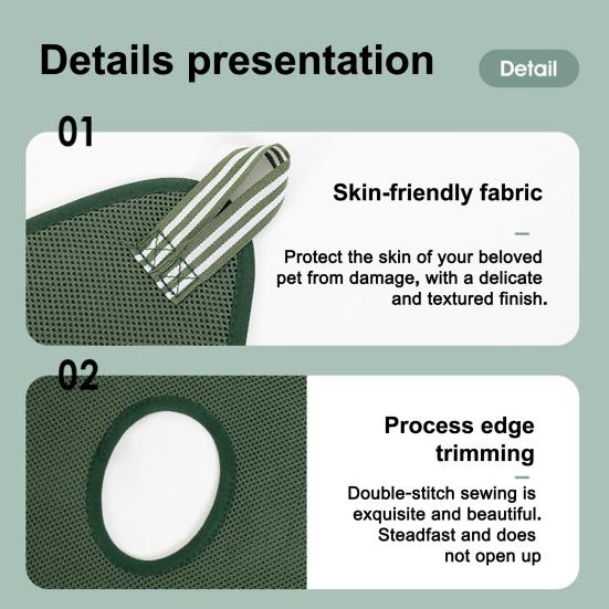 Dog Grooming Hammock Breathable Mesh Cat Grooming Hammock Pet Grooming Restraint Sling for Cats Small Medium Dogs Nail Trimming