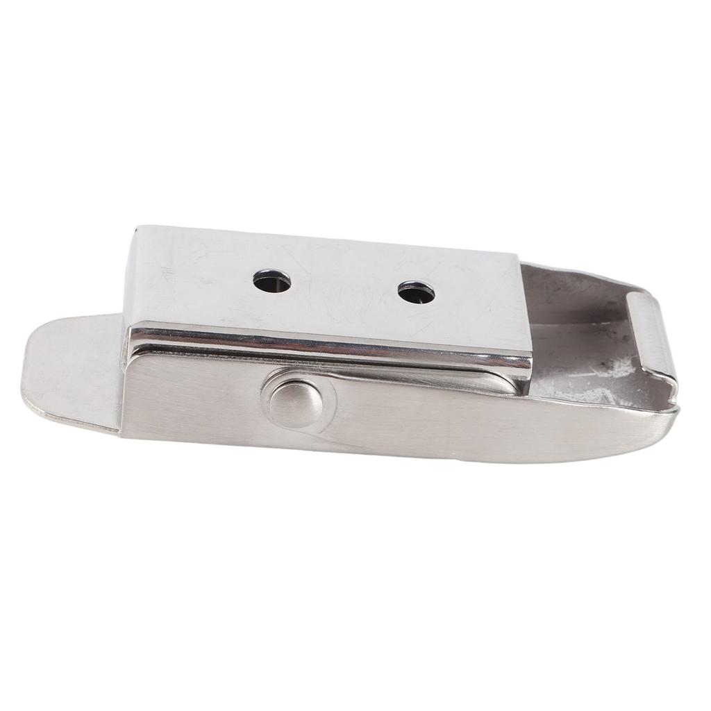 1pc Stainless Steel 304 Spring Toggle Latch Clamp Box Case Shipping Device Cabinet Locking Tool