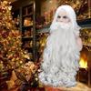 White Santa Beard and Wig Set  Christmas Clause Cosplay Costume Accessories