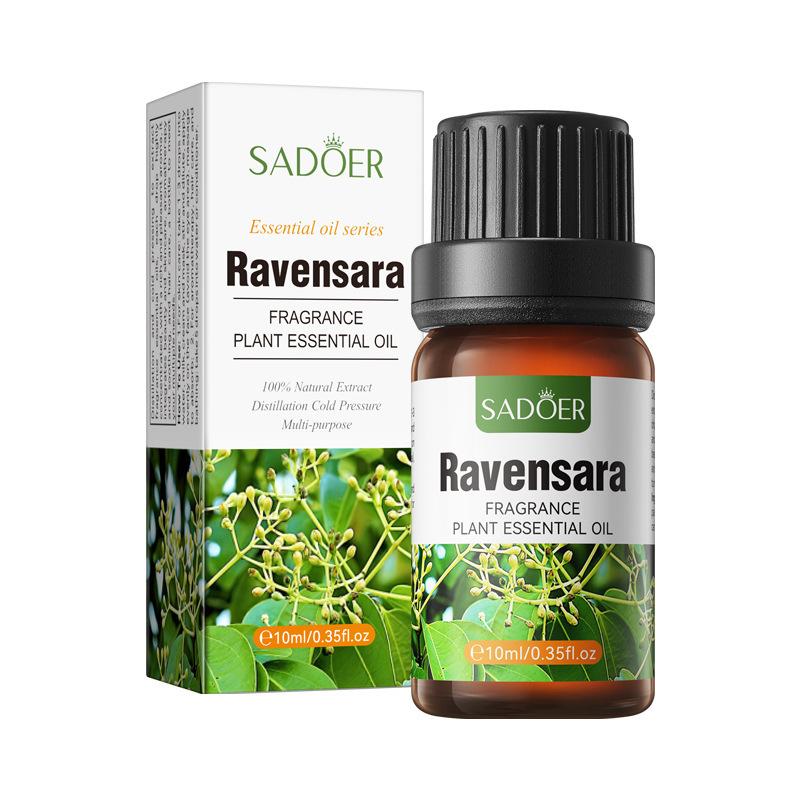 SADOER Aromatherapy Essential Oil Sakura Mint Vanilla Fragrance Massage Soothing Skin Care One Bottle Multi-Use Essential Oil