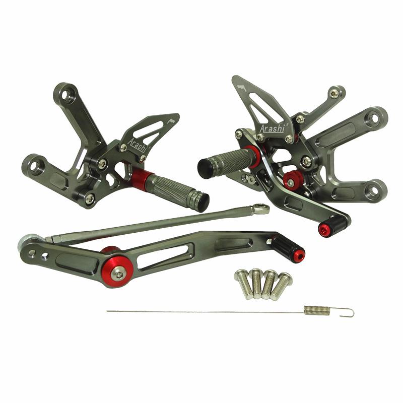 Yamaha YZF R6 (06-16) Adjustable Motorcycle Raised Footpegs Assembly