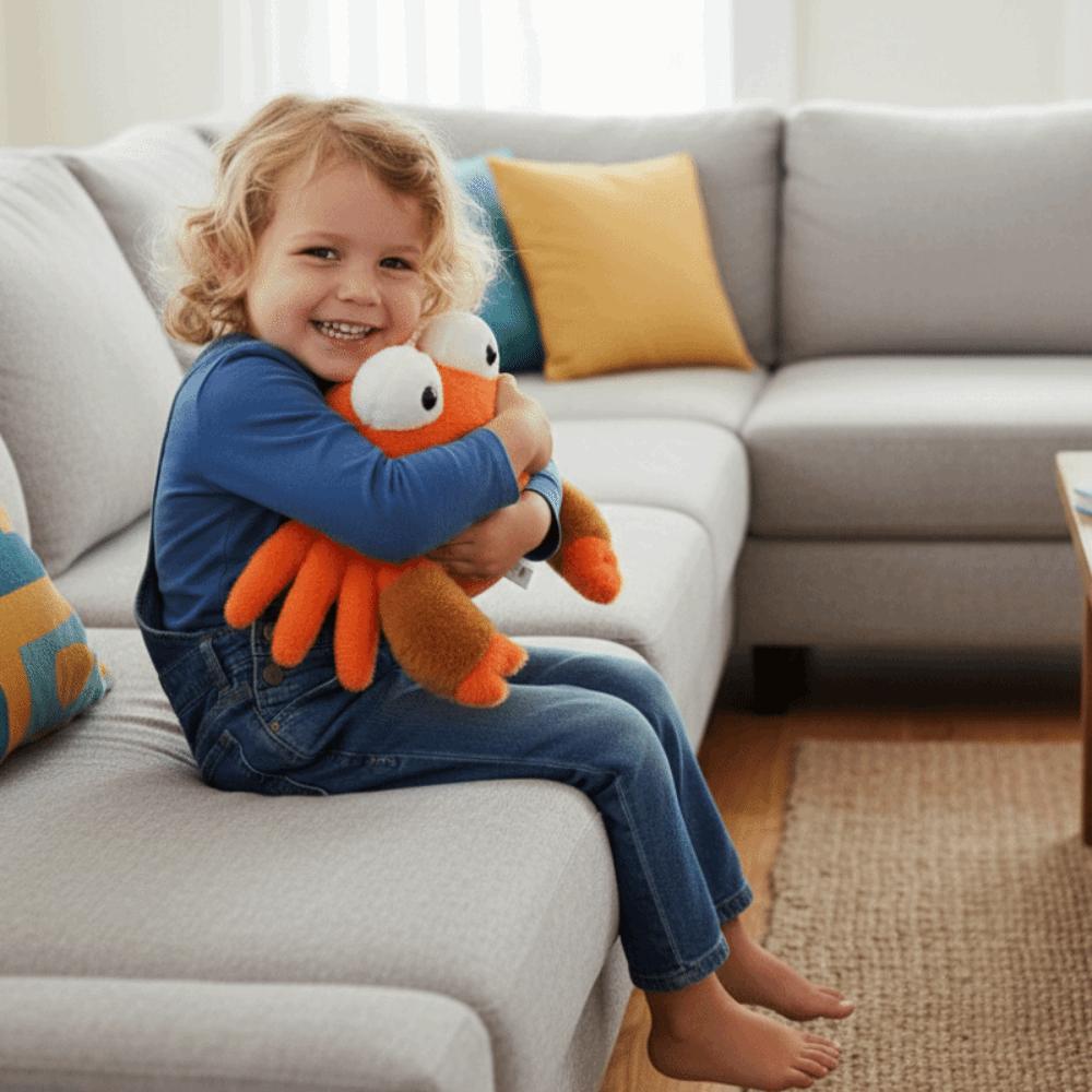 Simulation Crab Plush Toys Soft Sea Crab Plush Dolls Animal Crab Dolls  New Year