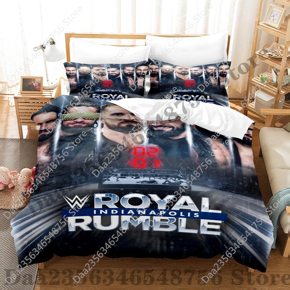 Comforter Lightning Jey Uso Bedding Set Single Twin Full Queen King Size Bed Set Adult Bedroom s Wwe 2K25 Bed