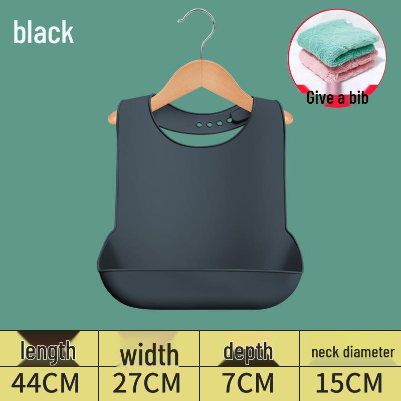 Waterproof Silicone Bib for Adults: Ideal for Elderly Mealtime
