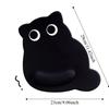 Wrist Pad Cat Large Mouse Mat Cartoon Kawaii Cat Mouse Pad Black Cat Mouse Pads  Office Desk