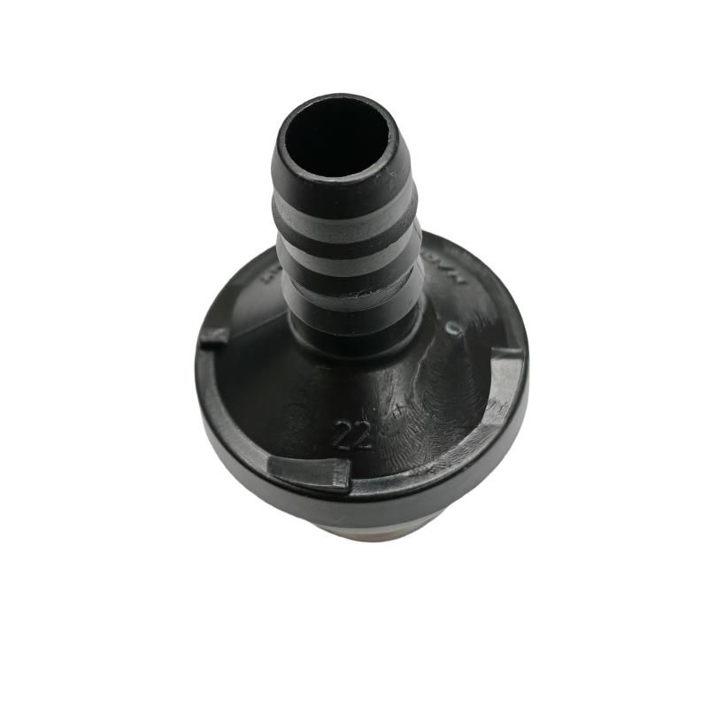 High Qualtiy ID10 Black Plastic One-way Valve Non-return Valve One Way Valve Air Pump Vacuum Check Valve Brake Booster Pump 1pc