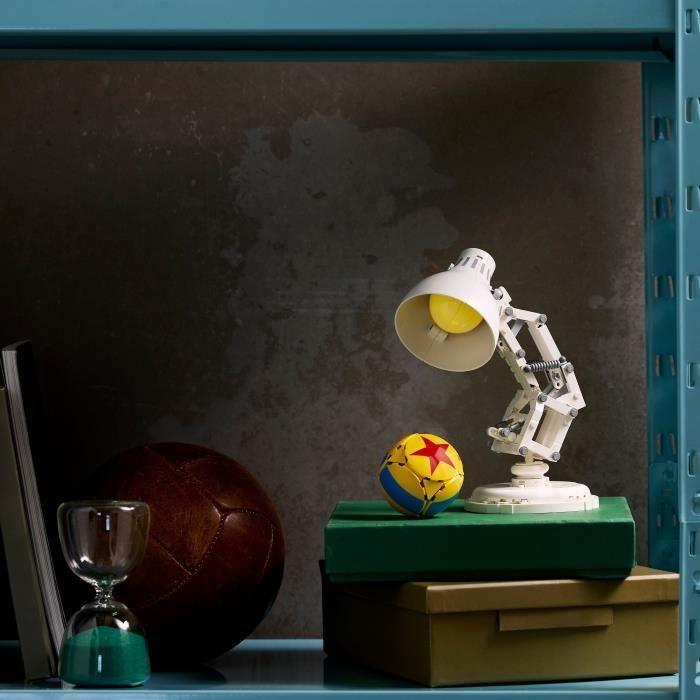 LEGO Ideas 21357 Disney Pixar Luxo Jr. - Set de Construction Collector pour Adulte - Déco