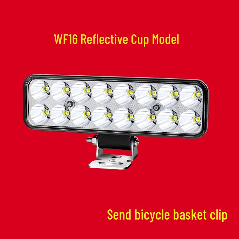 Super Bright LED Headlights for Electric Vehicles & Motorcycles, High/Low Beam, 12V