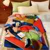 Artist S-Soren S-Selleslagh Throw Flannel Throw Blanket, Lightweight Cozy, Durable Washable Cute Cool