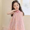 LUSON Little O Baby Girls' New Chinese Style Qipao Dress 2025