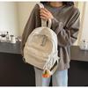 2025 New Fashion Women's Small Corduroy Double Shoulder Backpack