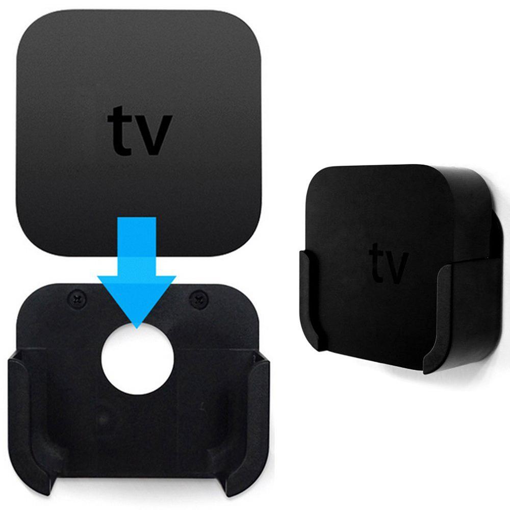 For Apple TV 4 Wall Mount Bracket Plastic Holder Stand