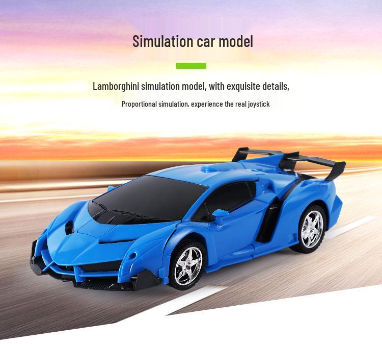 Xuezhi Shan 1023 Electric 1:18 Remote Control Transforming Car Robot - Children's Toy