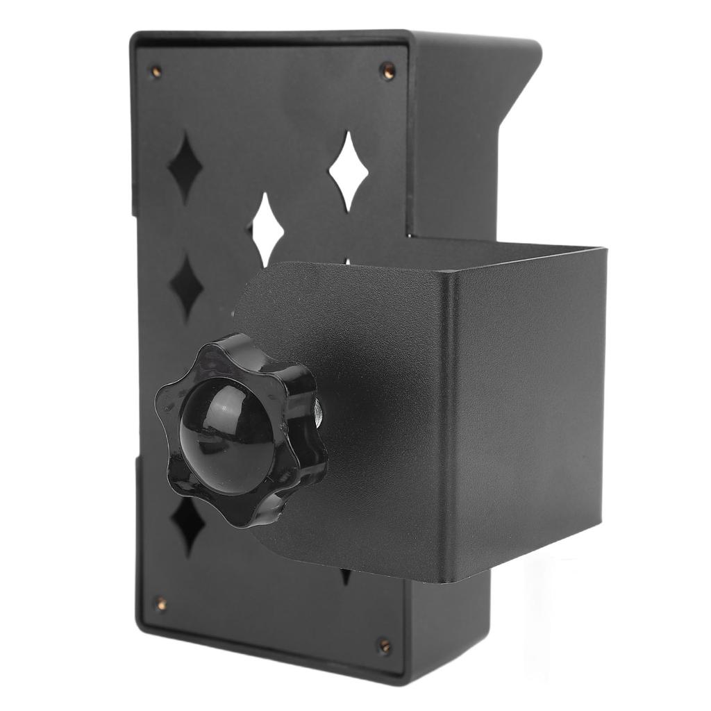 Diebstahlsichere Video-Türklingelhalterung passend für Ring-Funktürklingeln, verstellbare Montagehalterung für Haus, Schwarz