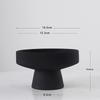 Minimalist Hydroponic Ceramic Flower Pot - Elegant Home & Office Decor