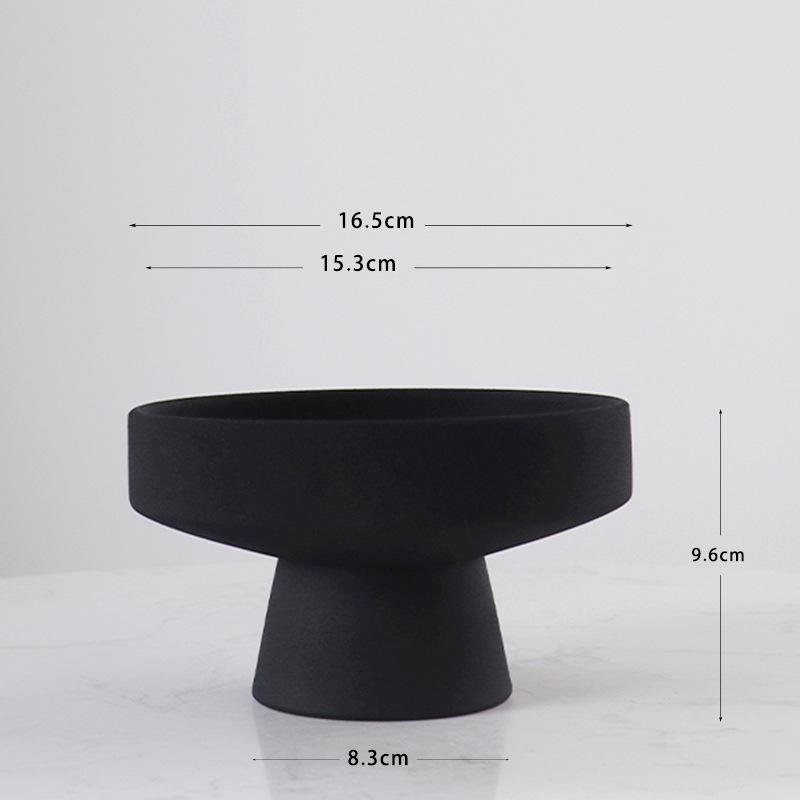 Minimalist Hydroponic Ceramic Flower Pot - Elegant Home & Office Decor