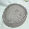 Yousheng Summer Beret Hat, Breathable Natural Straw Hat for Women, Stewardess Hat Headwear, Sun Protection Artistic Painter Hat for Outdoor Daily Wear