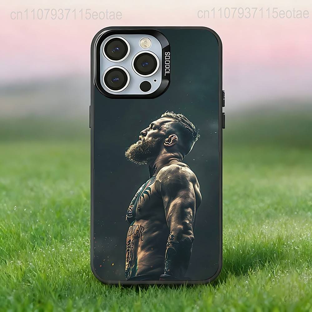 

C-Conor M-McGregor Phone Case For iPhone 17,16,15,14,13,12,11,Pro,Max,Plus,E,Air,Mini Anti Fall Black Bumper iPhone16plus